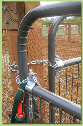OSU&rsquo;s Large Animal Hospital chose U-Latches because their gates were a tight fit and they needed a latch that was simple to open with one hand